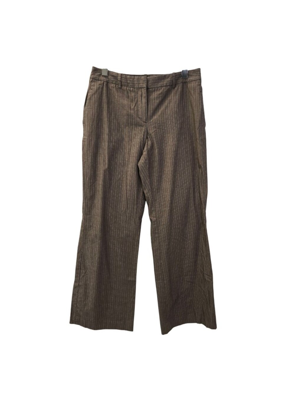Loft Julie Pinstripe Flare Trouser Pants Size 8